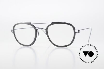 Lindberg William Air Titan Rim Frame With Dark Blue & Gray Details Lindberg William Air Titan Rim Frame With Dark Blue & Gray Details